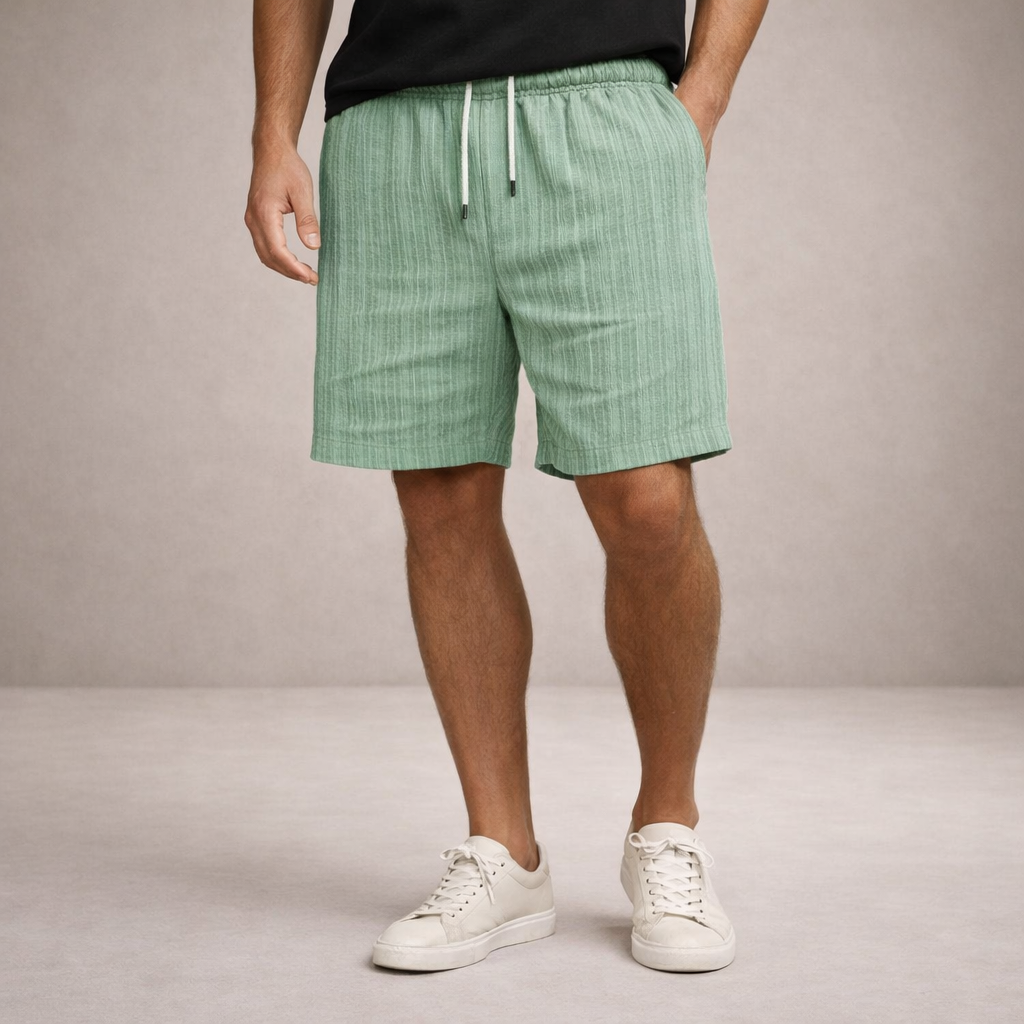 VALENTINI™ | Pantaloncini in lino casual