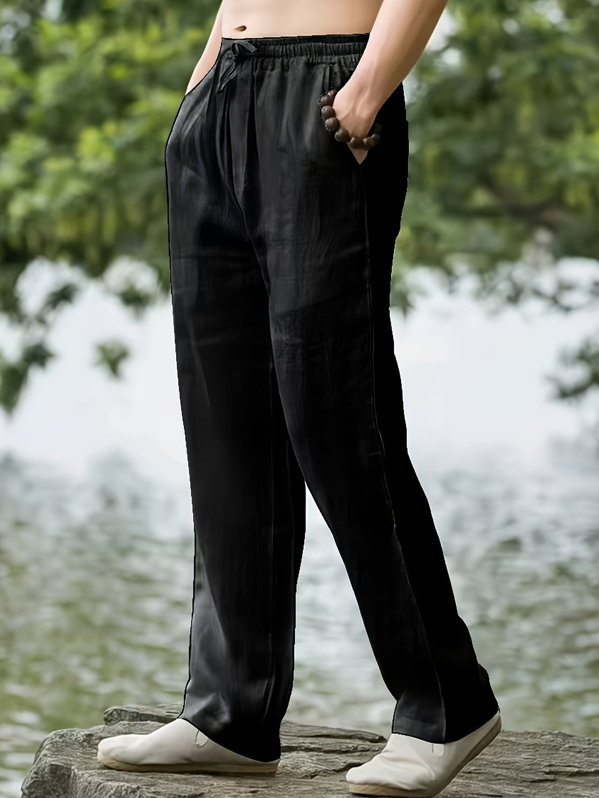 VALENTINI™ | Pantaloni da uomo in cotone misto