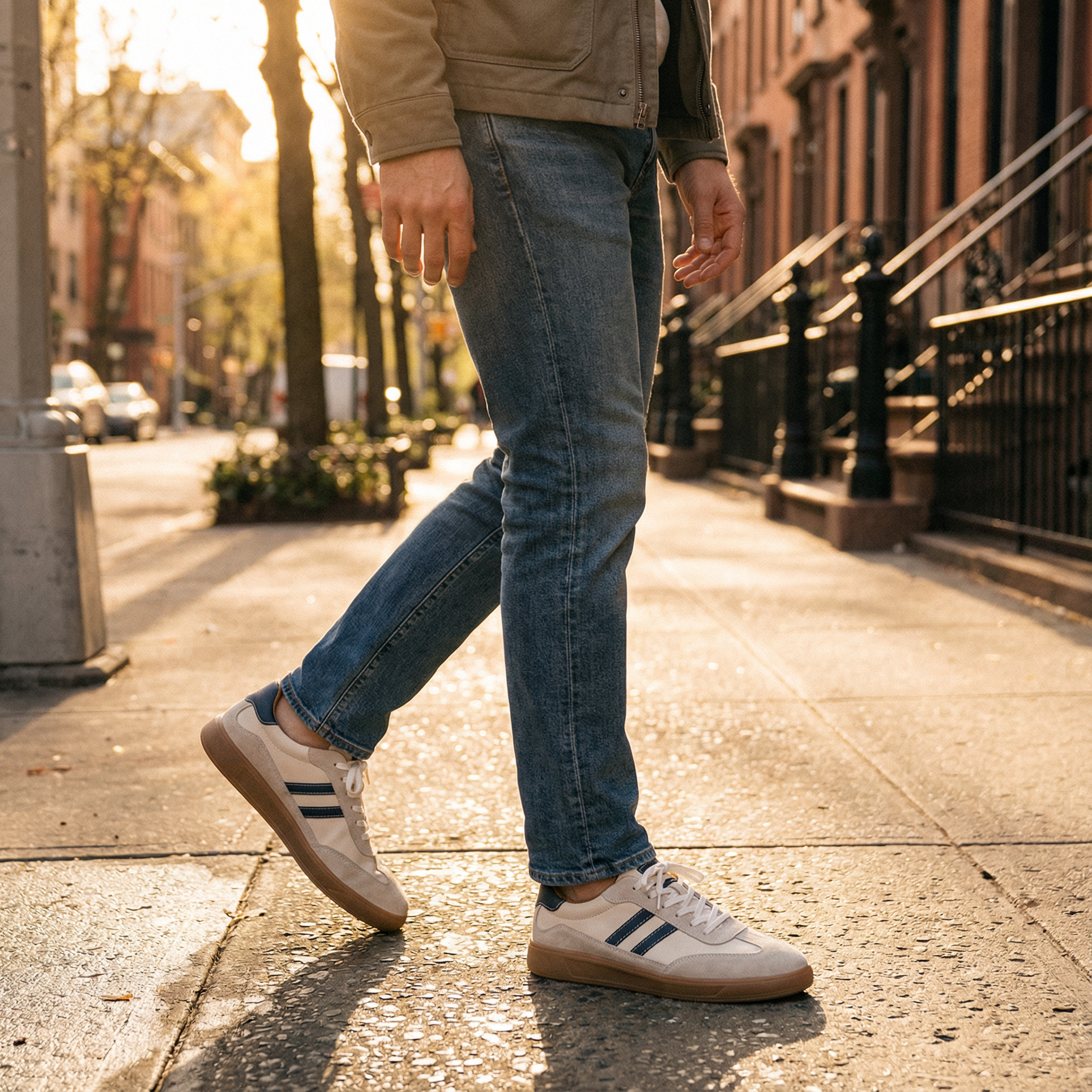 VALENTINI™ | Sneakers con inserto in rete, ideali per camminare