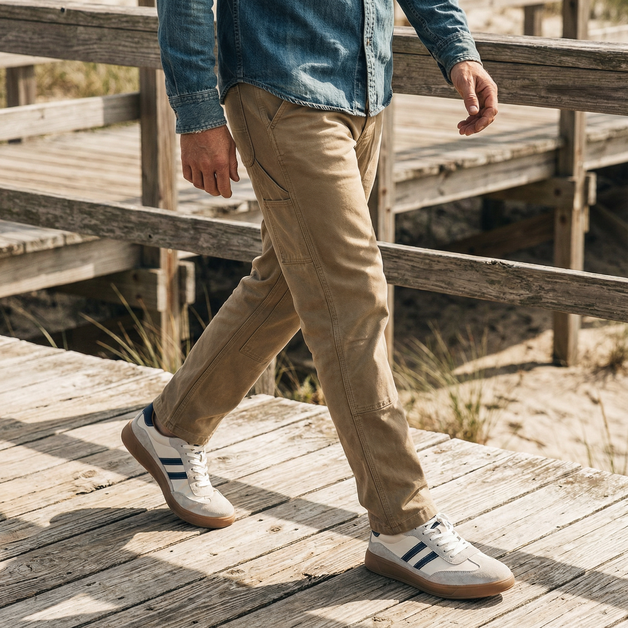 VALENTINI™ | Sneakers con inserto in rete, ideali per camminare