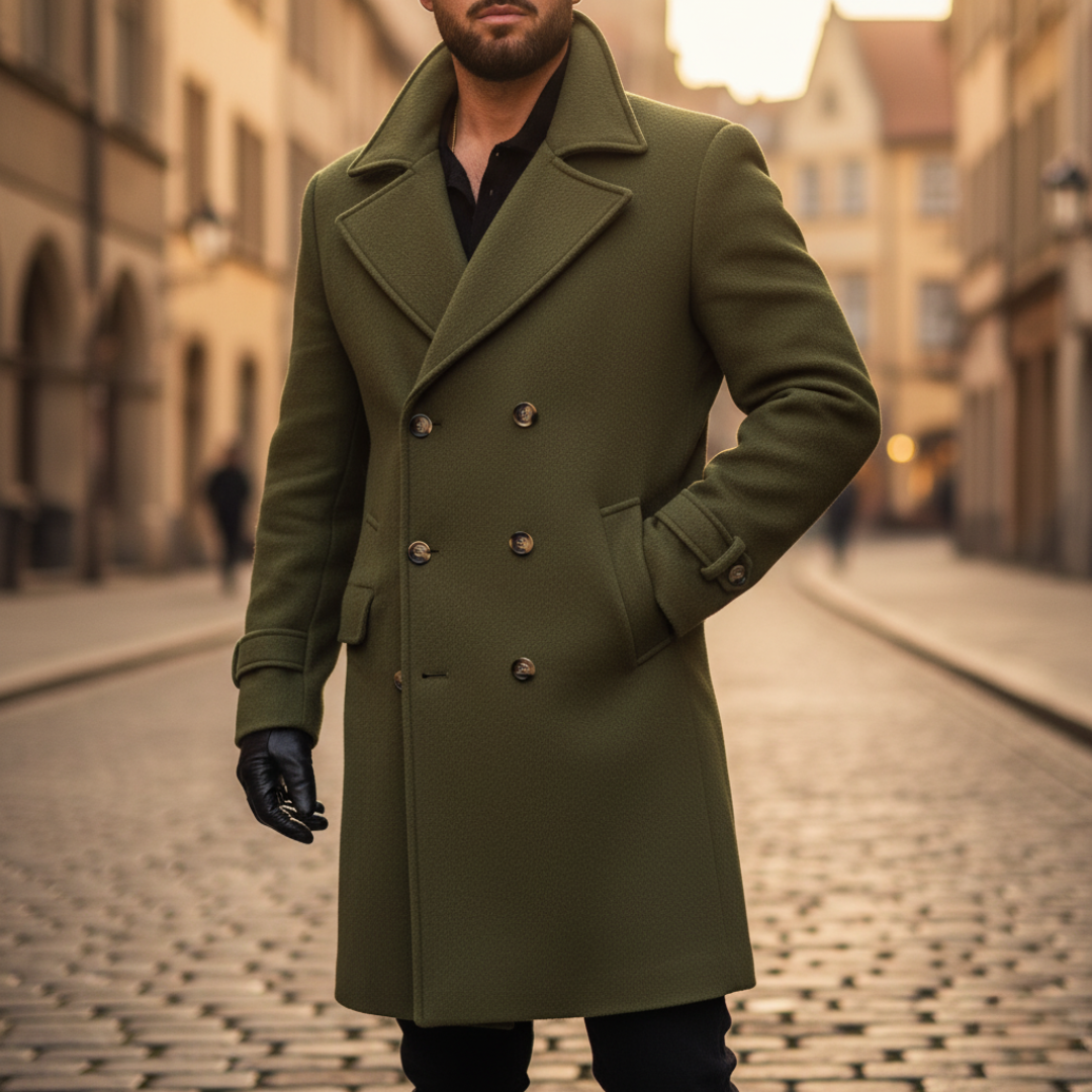VALENTINI™ | Cappotto in lana classico