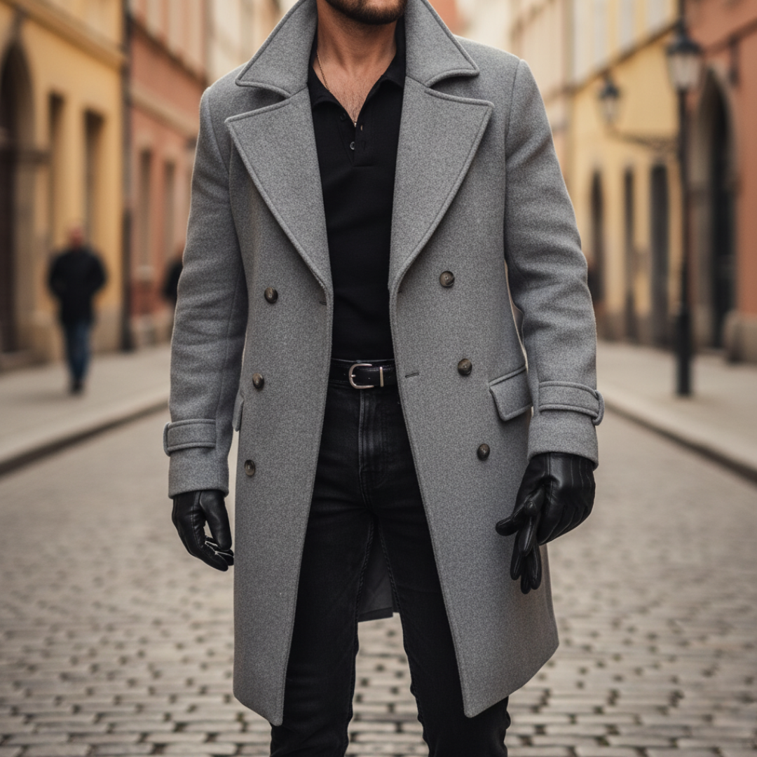 VALENTINI™ | Cappotto in lana classico