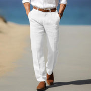 VALENTINI™ | Pantaloni da uomo in lino premium