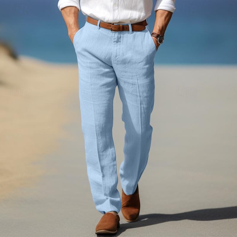 VALENTINI™ | Pantaloni da uomo in lino premium