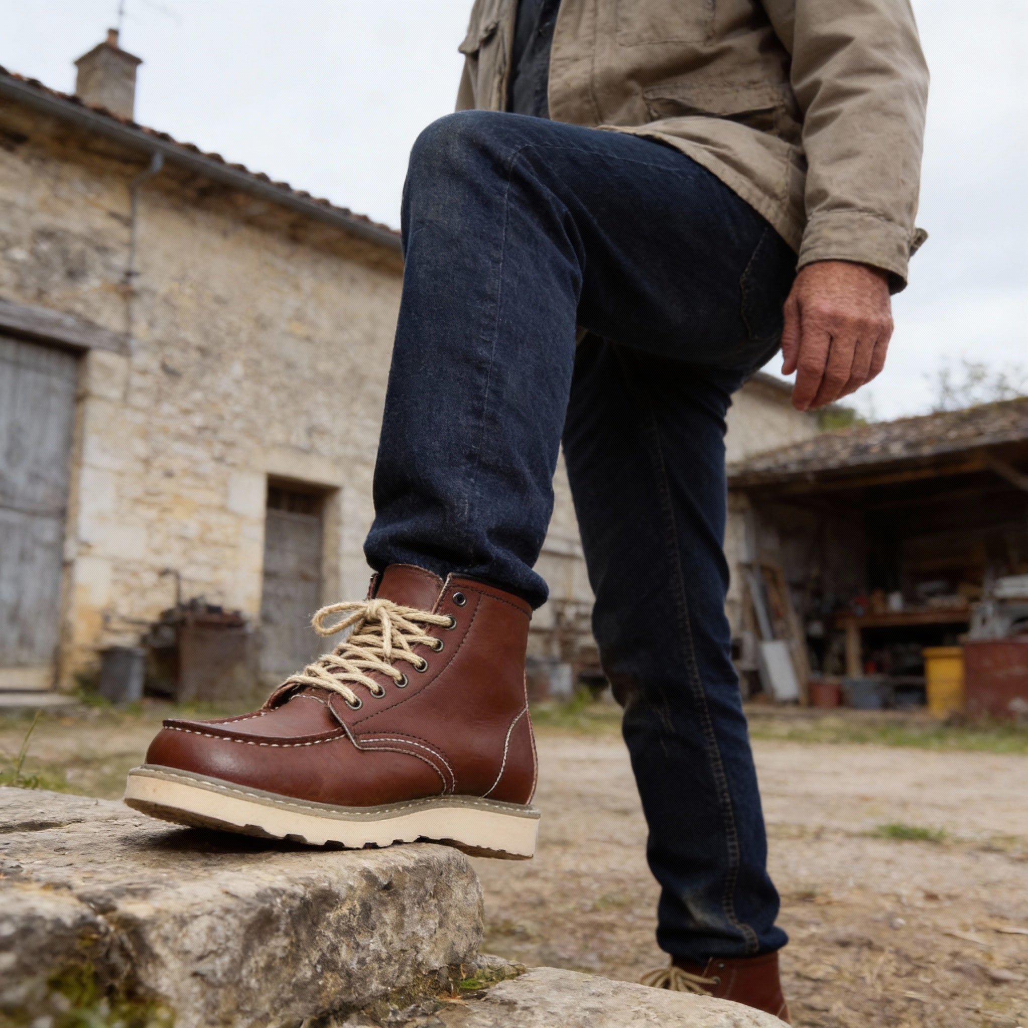 VALENTINI™ | STIVALI STRINGATI CLASSICI