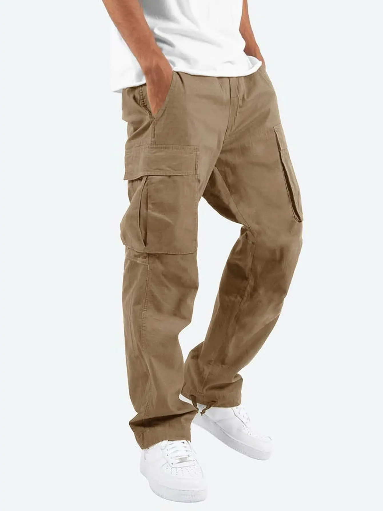 VALENTINI™ | Pantaloni cargo con coulisse in vita