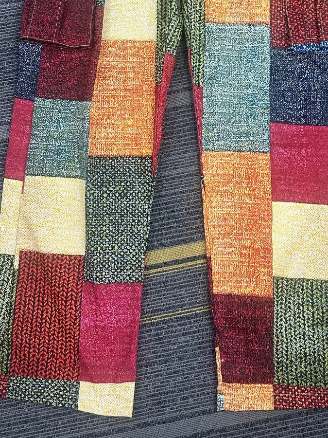 VALENTINI™ | Pantaloni cargo da uomo in patchwork