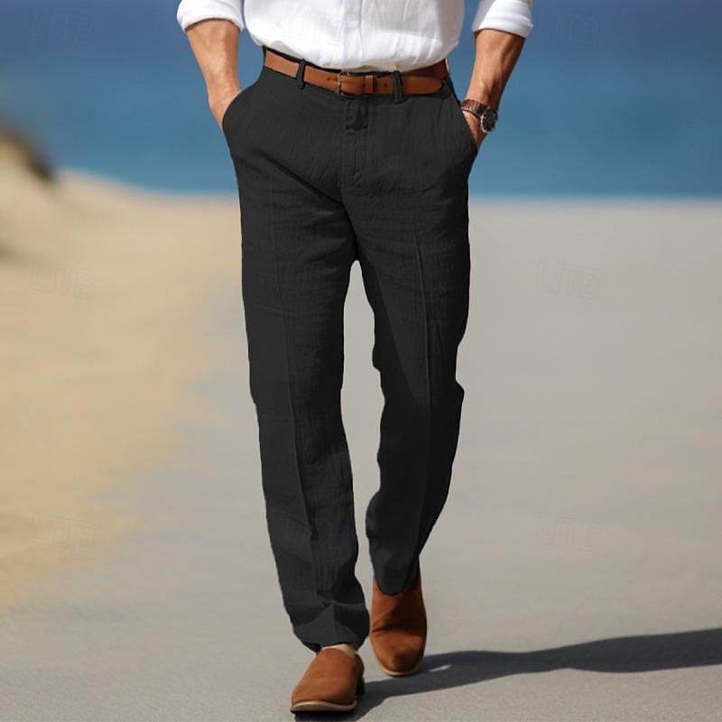 VALENTINI™ | Pantaloni da uomo in lino premium