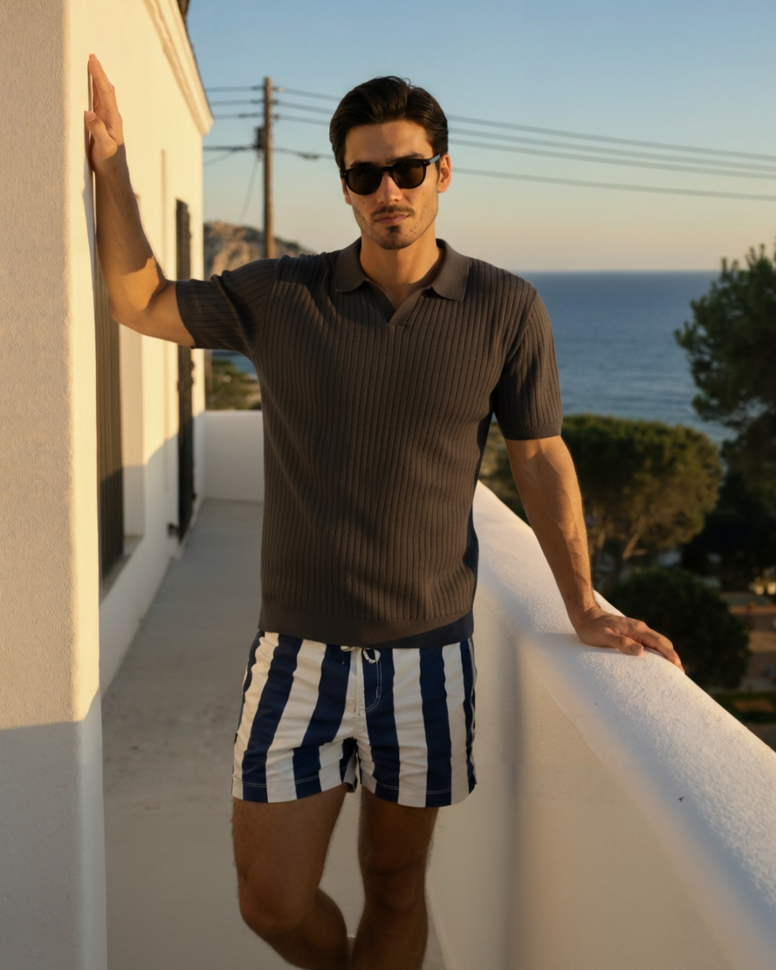 VALENTINI™ | POLO IN MAGLIA A COSTE