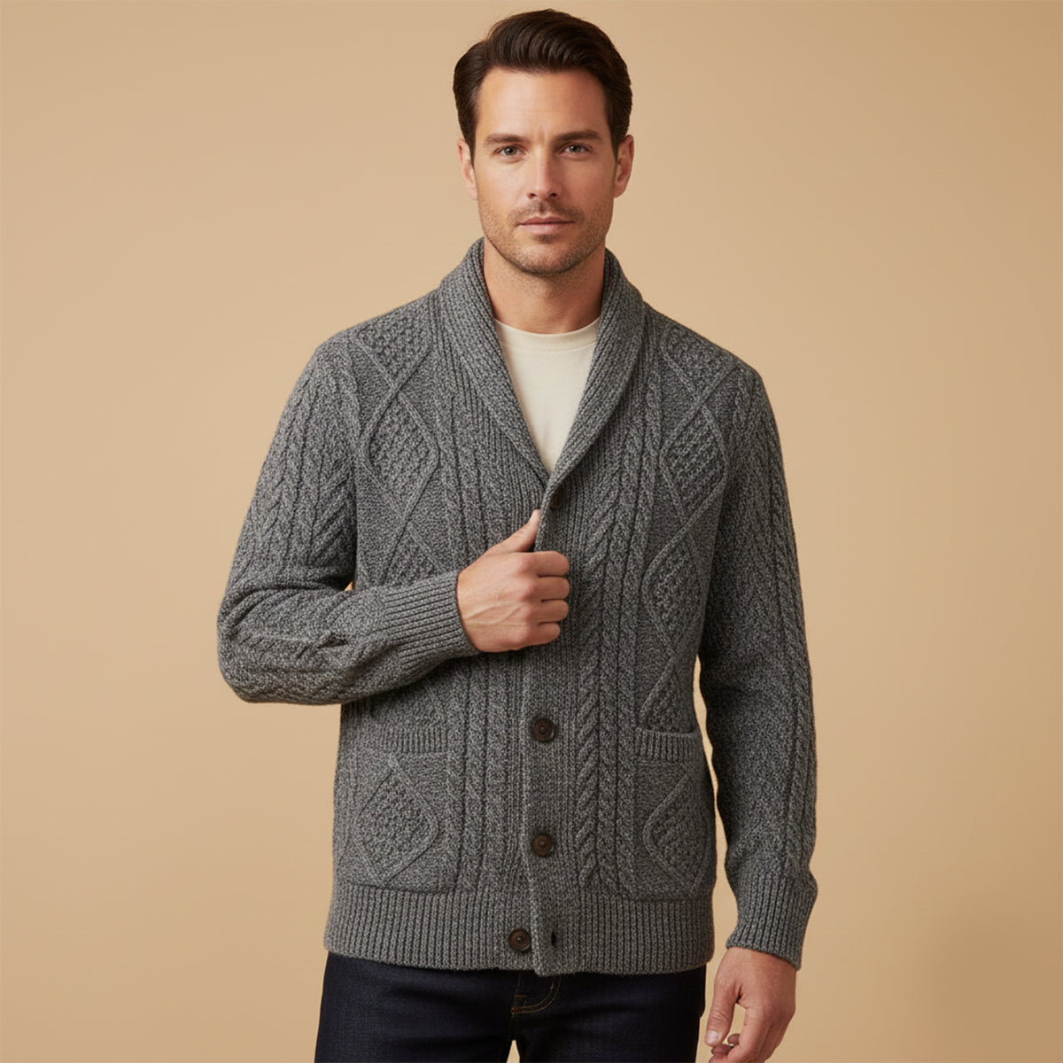 VALENTINI™ | Cardigan con bottoni frontali