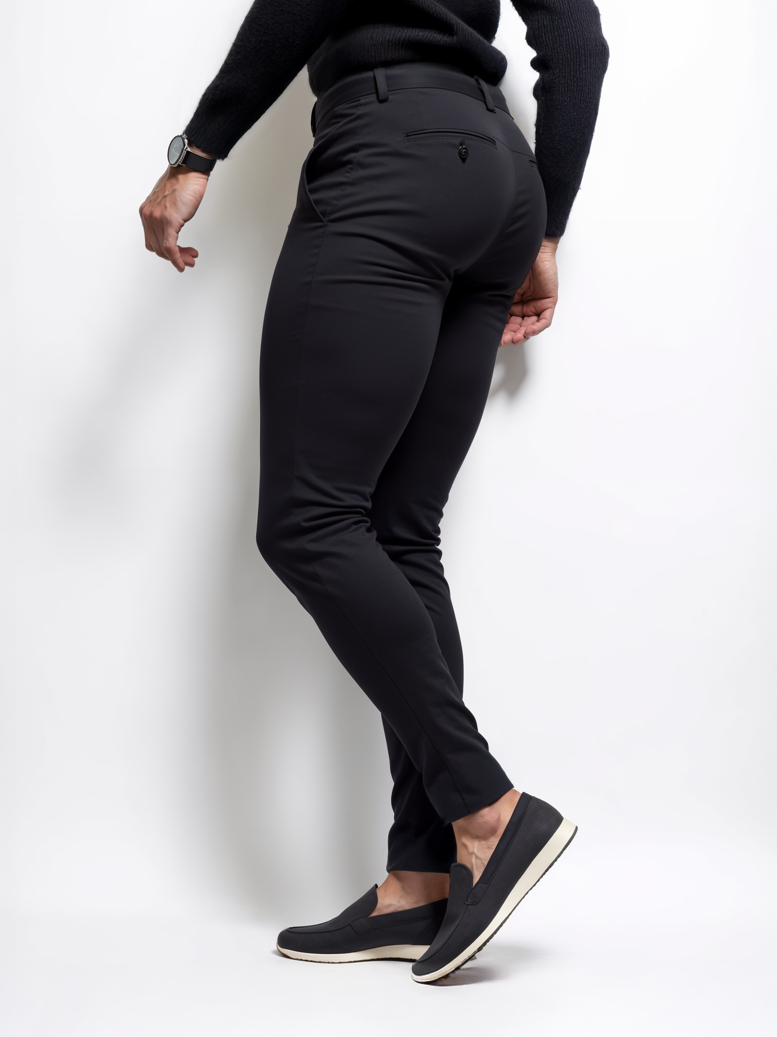 VALENTINI™ | Chinos slim elasticizzati da uomo