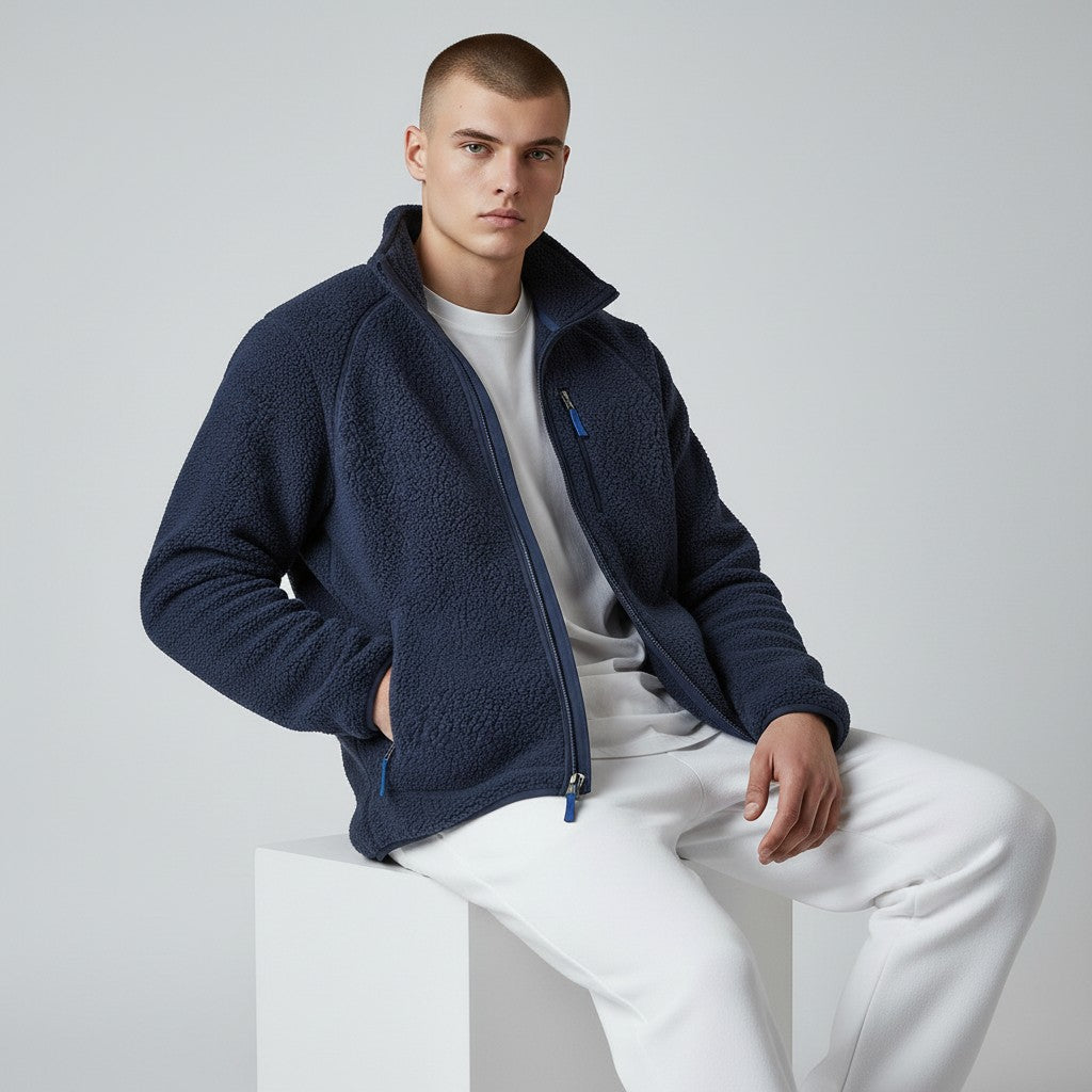 VALENTINI™ | Giacca in pile Sherpa da uomo