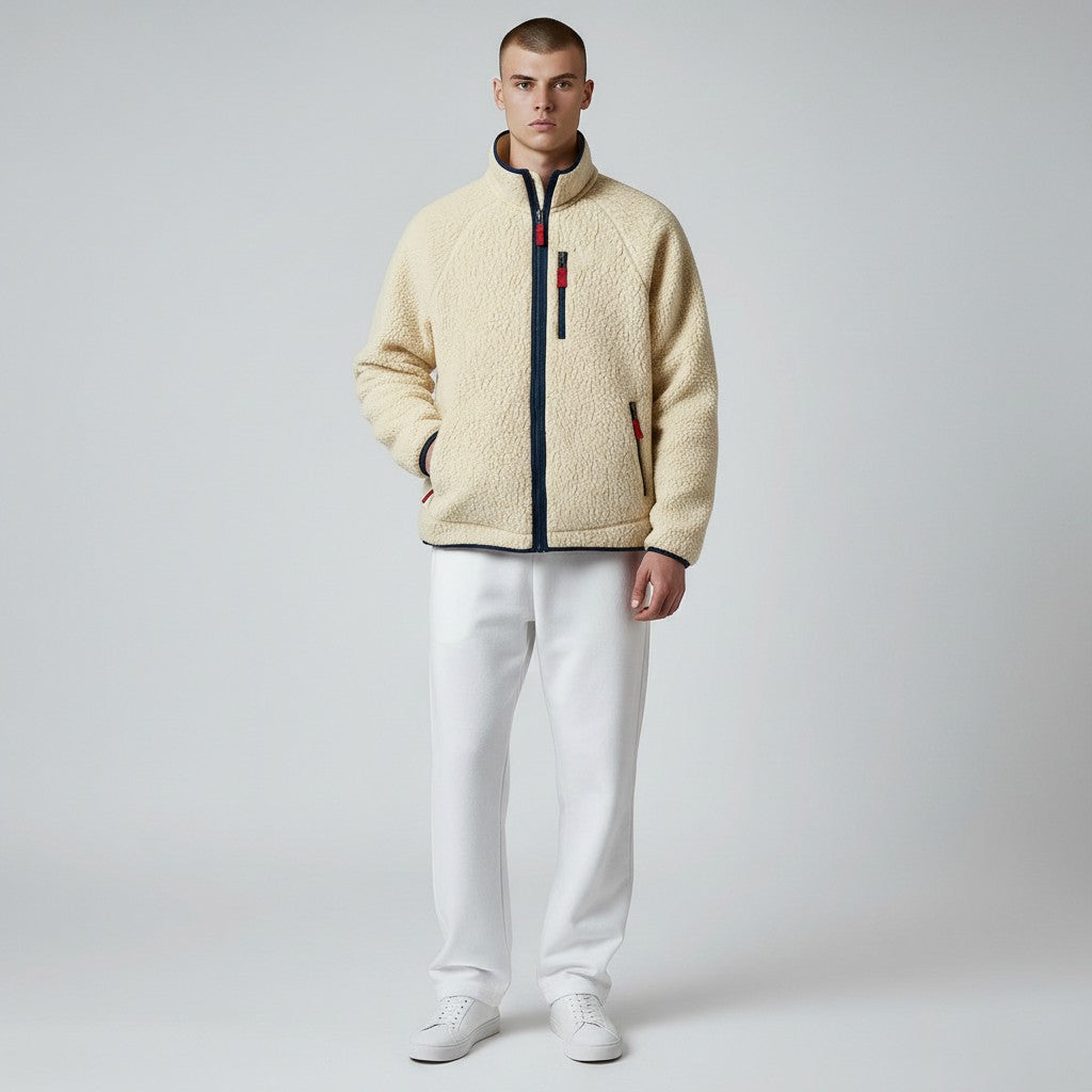 VALENTINI™ | Giacca in pile Sherpa da uomo