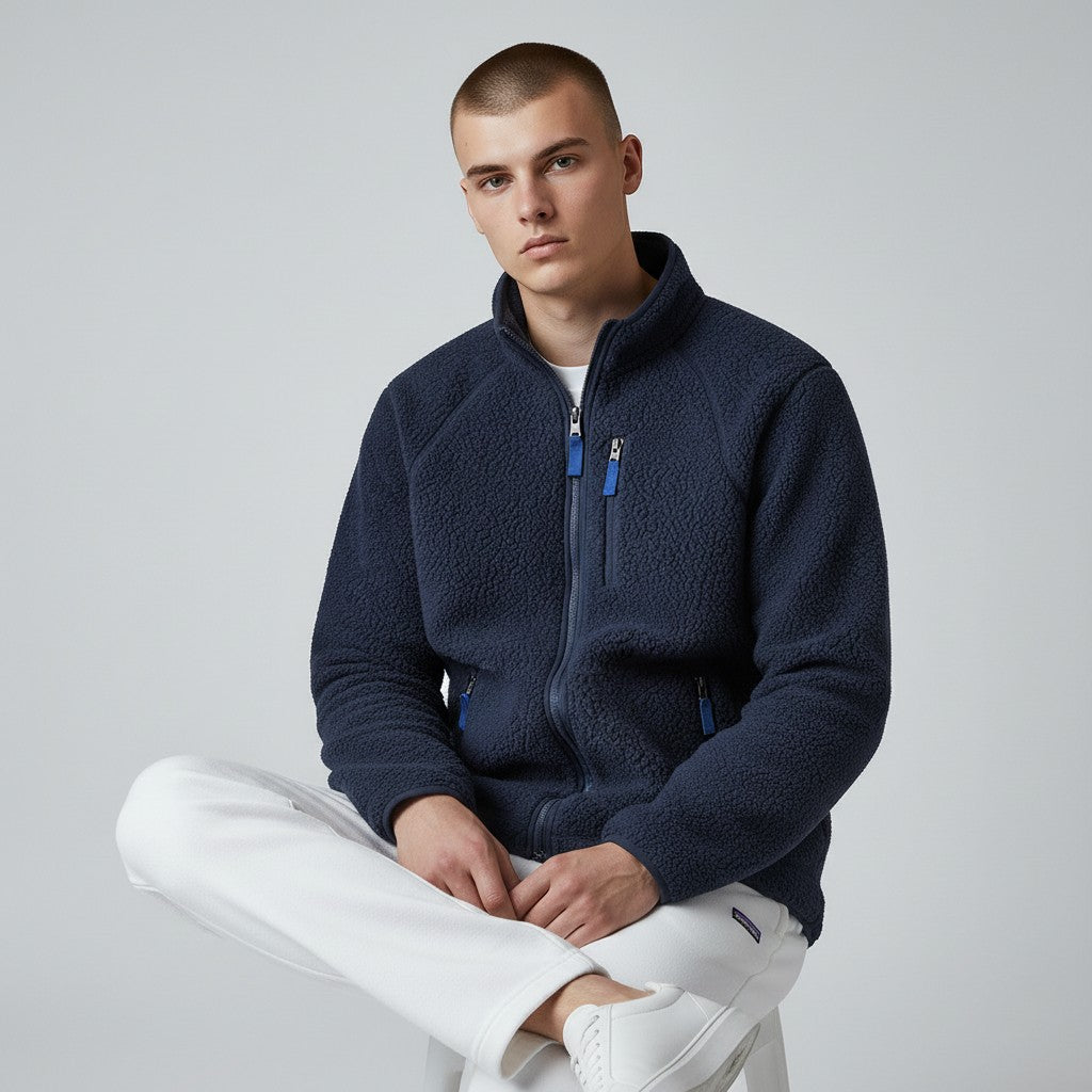 VALENTINI™ | Giacca in pile Sherpa da uomo