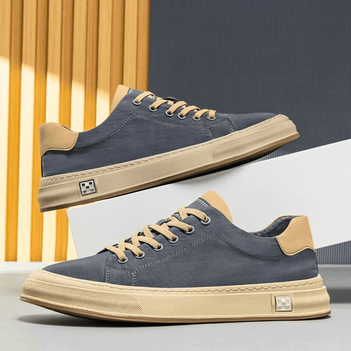 VALENTINI™ | SCARPE DA GINNASTICA DA UOMO IN TELA