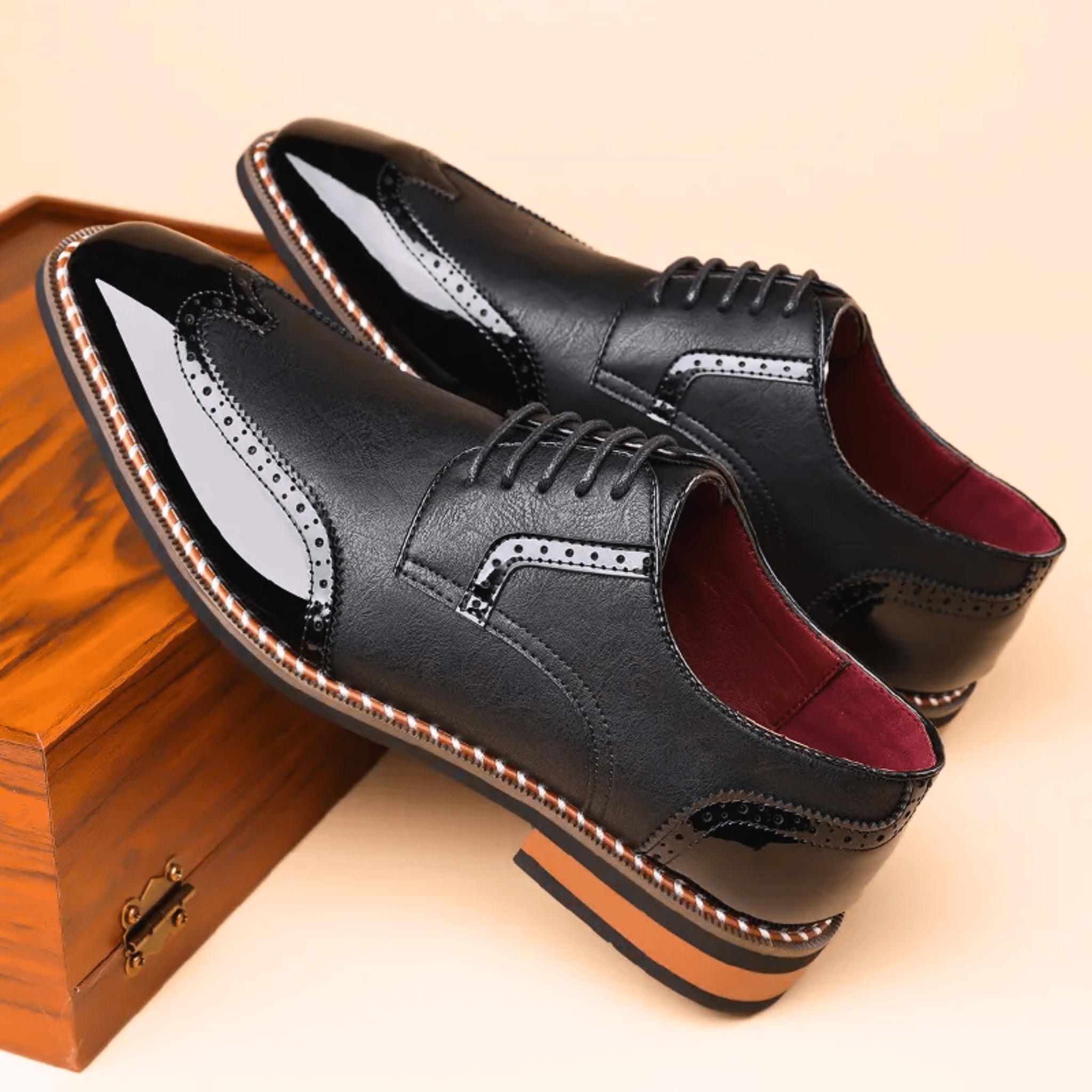VALENTINI™ | SCARPE DA UOMO BICOLORE