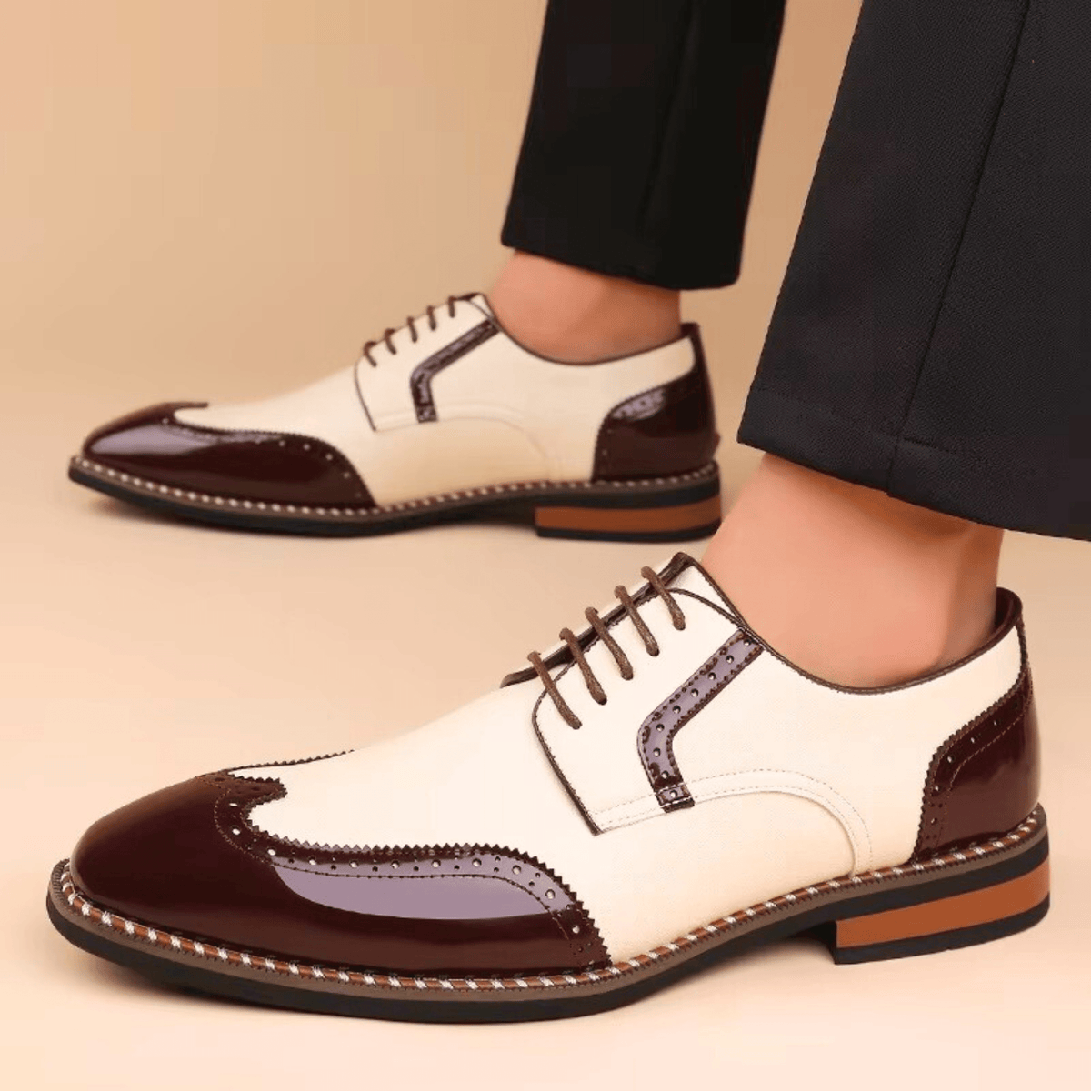 VALENTINI™ | SCARPE DA UOMO BICOLORE