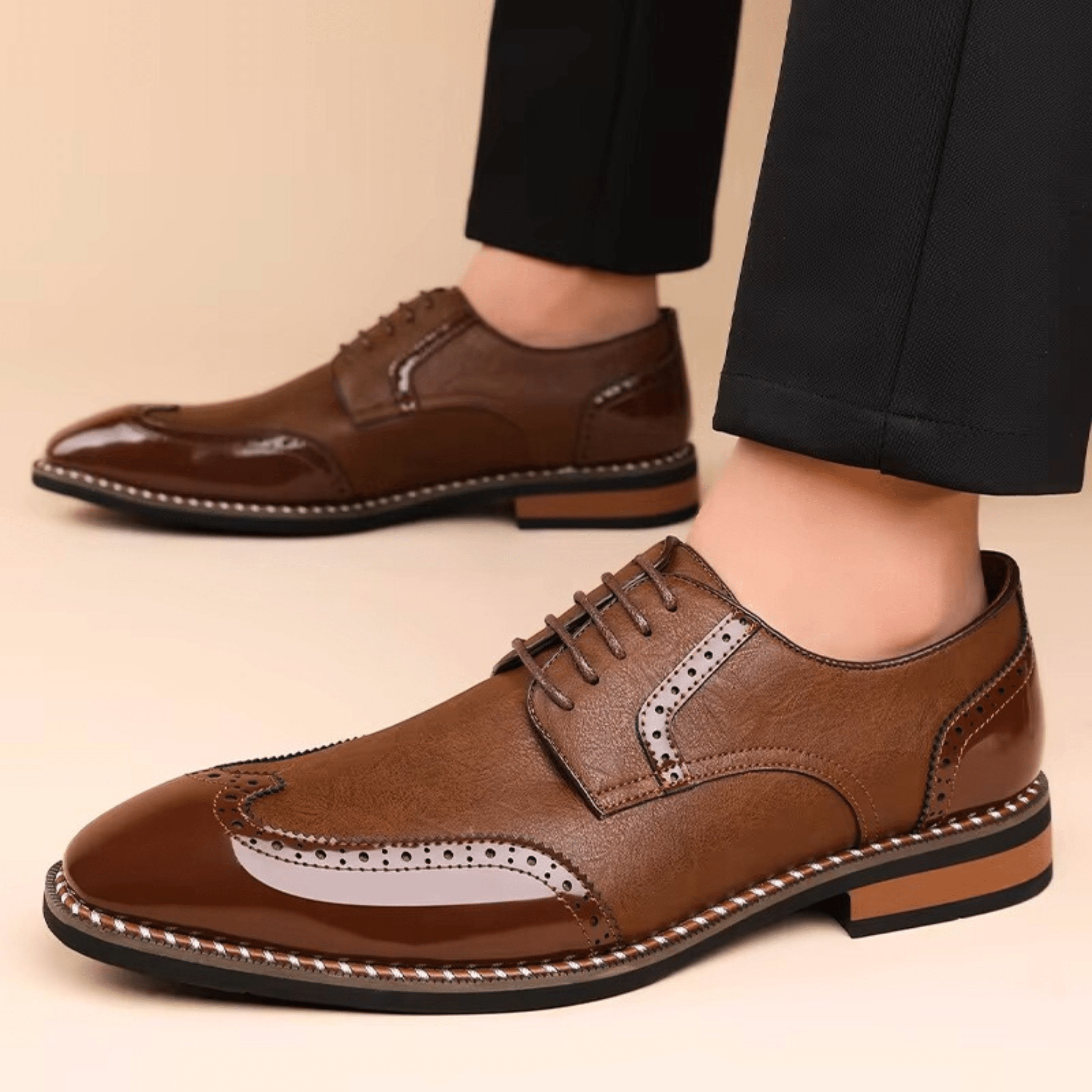 VALENTINI™ | SCARPE DA UOMO BICOLORE