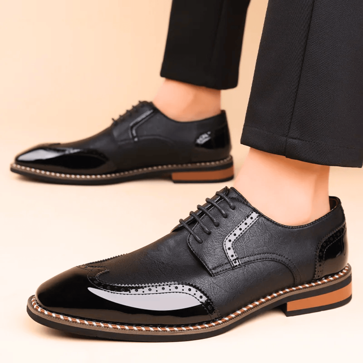 VALENTINI™ | SCARPE DA UOMO BICOLORE
