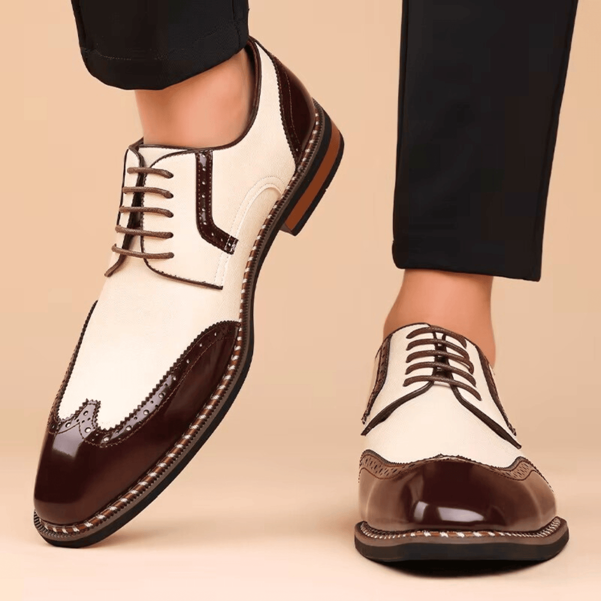 VALENTINI™ | SCARPE DA UOMO BICOLORE
