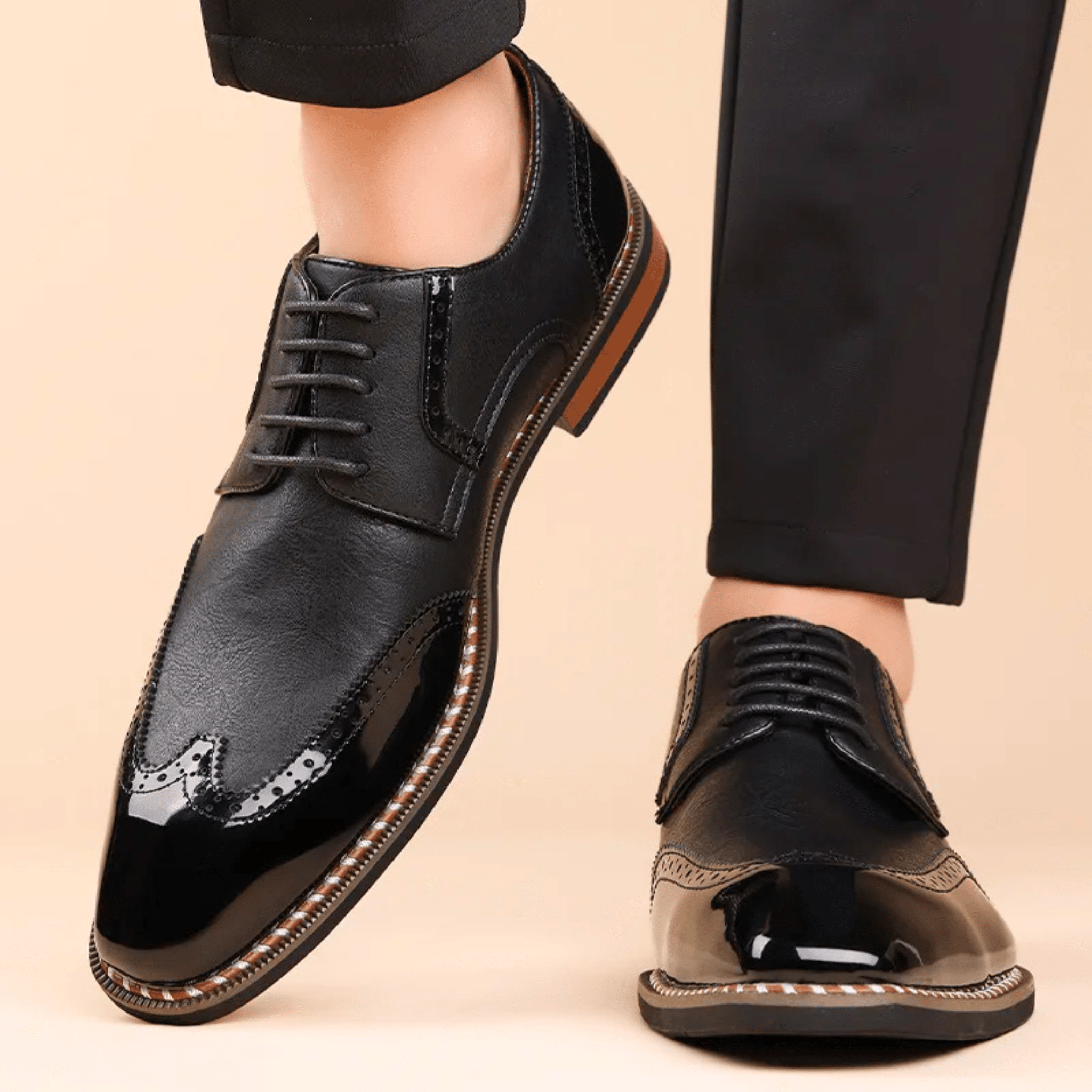 VALENTINI™ | SCARPE DA UOMO BICOLORE