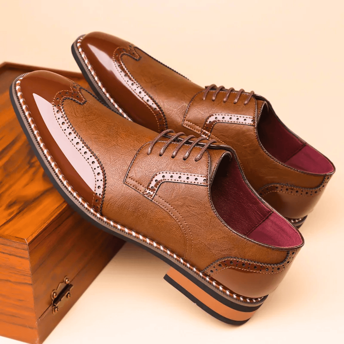 VALENTINI™ | SCARPE DA UOMO BICOLORE