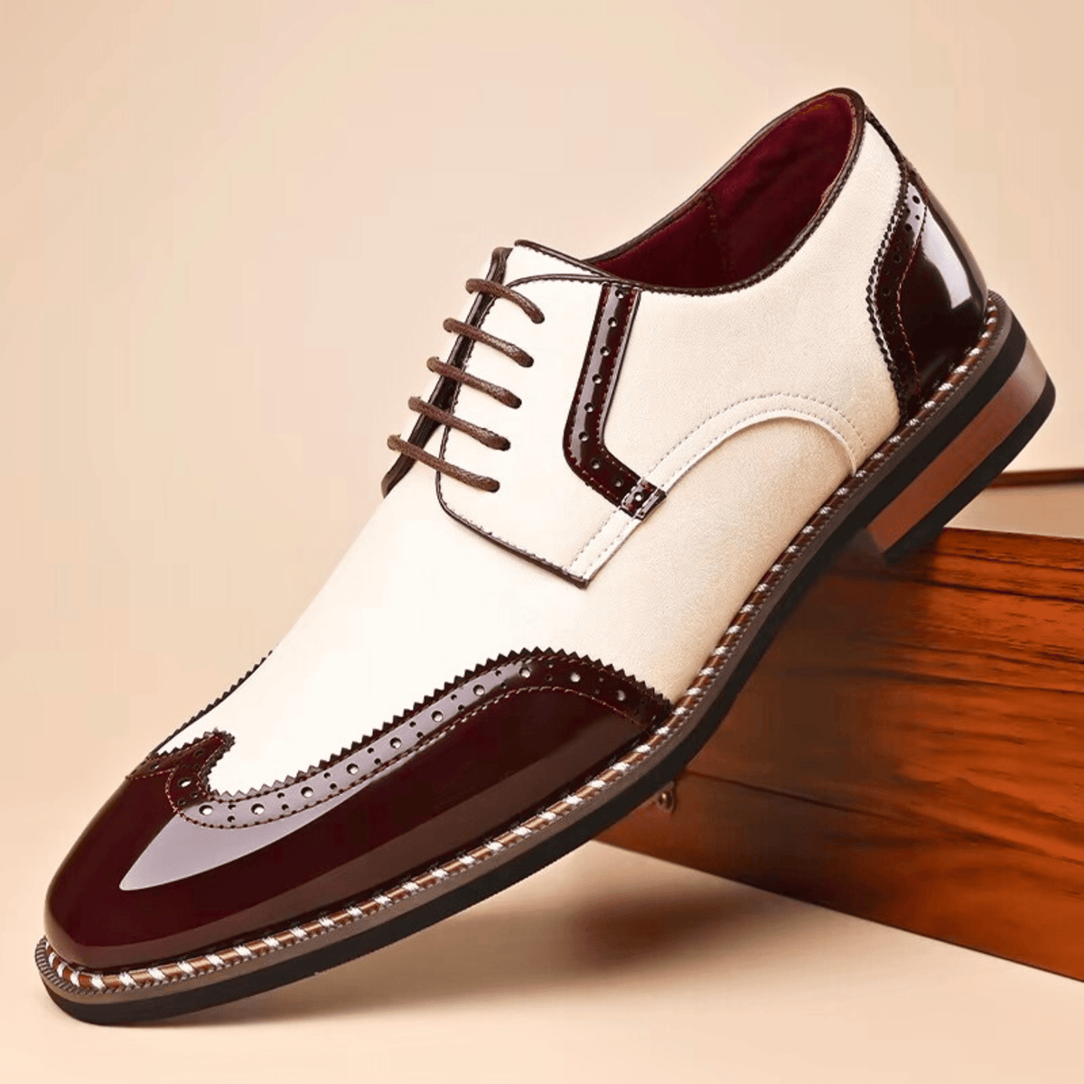 VALENTINI™ | SCARPE DA UOMO BICOLORE