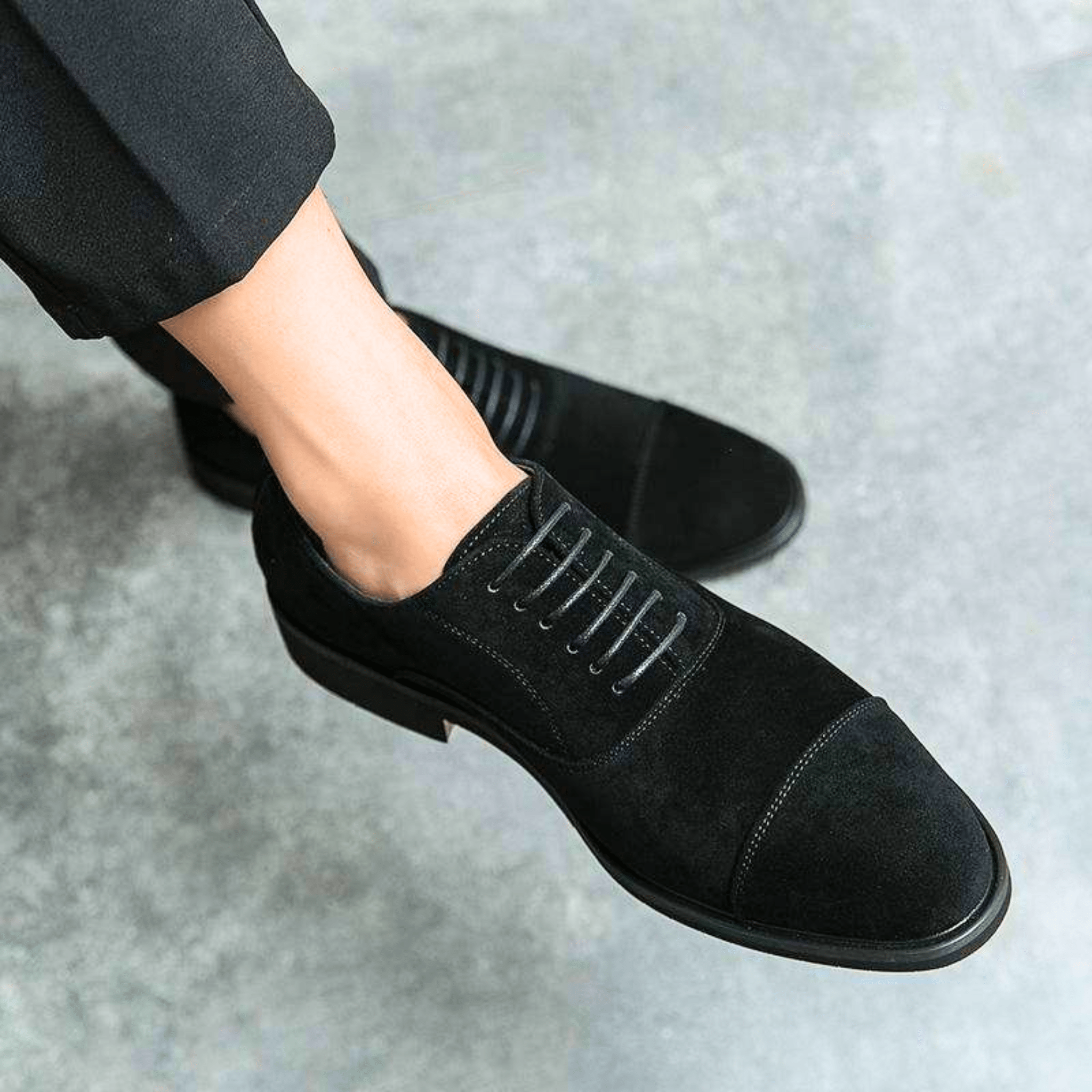 VALENTINI™ | SCARPE DA UOMO IN CAMOSCIO
