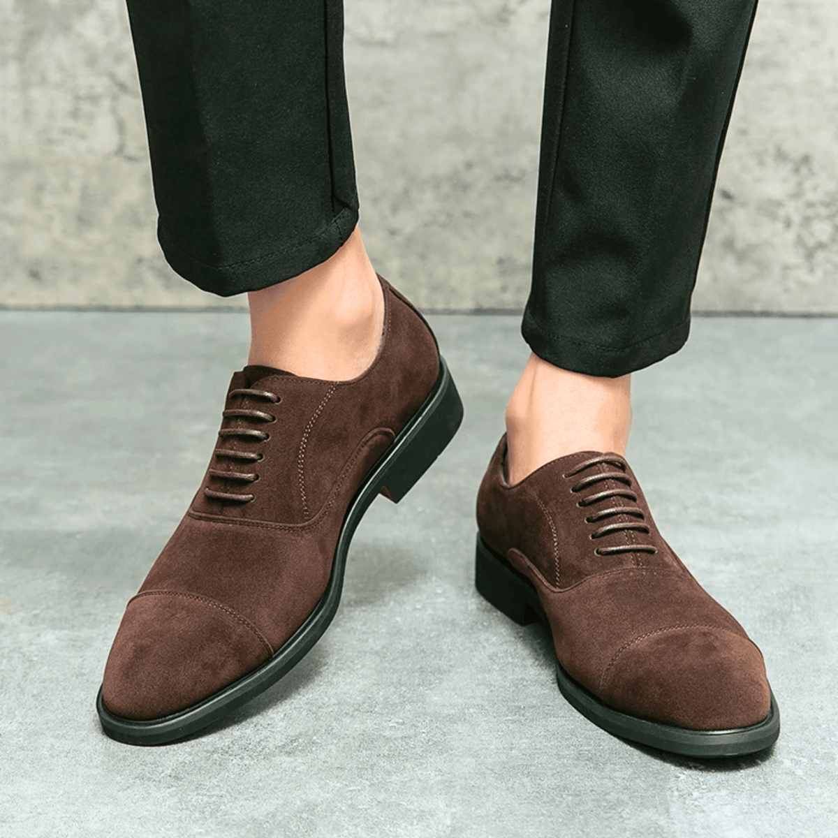 VALENTINI™ | SCARPE DA UOMO IN CAMOSCIO