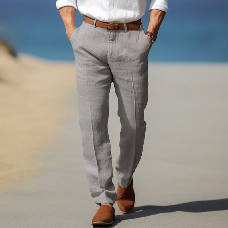 VALENTINI™ | Pantaloni da uomo in lino premium