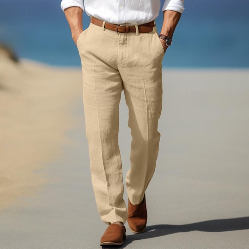 VALENTINI™ | Pantaloni da uomo in lino premium